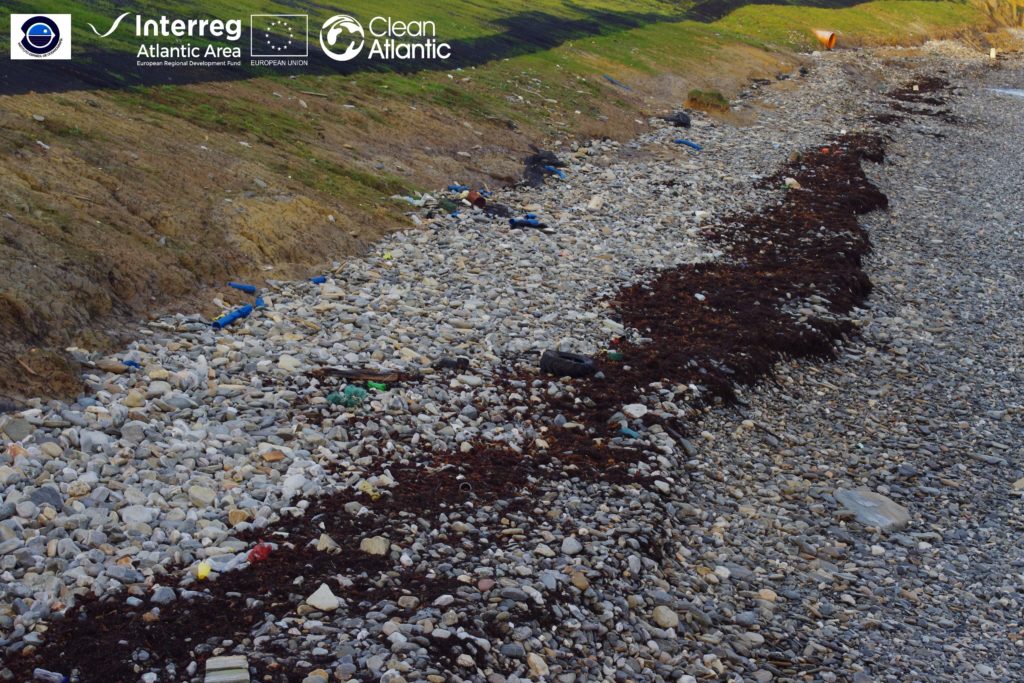 Marine litter in coastal areas